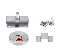Tomedny Commercial Door Lock, Stainless Steel Bathroom Privacy Indicator Partition Door Lock Latch for Restaurants Medical Offices