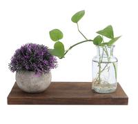 Tomedny Estantes flotantes para Pared, Estante de Madera montada en la Pared estantes de Almacenamiento de baño Estante Colgante para la Sala de Estar de la Sala del Dormitorio (30 * 14 * 2cm)