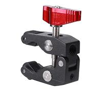 Tomedny Kit de Abrazadera de Brazo mágico con Tornillo de 3/8, Potencia de fricción Ajustable, Brazo mágico articulado, Soporte de Abrazadera de cámara Resistente 1/4 para cámaras, Luces,