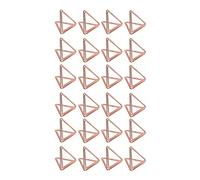 Tomedny Soporte de exhibición de tarjetas Triangular de 24 Uds., soportes de números de mesas ligeras, minitarjetero para clasificación de archivos de oficina