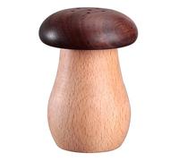Tomedny Soporte para palillos de dientes en forma de seta, recipiente para palillos de dientes de madera de nogal, lindos soportes para palillos de dientes decorativos para mesa,
