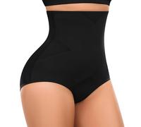 TOM raga Faja Reductora Mujer Bragas Fajas Reductoras Moldeadoras Cintura Alta Tanga Braguitas Sin Costuras Adelgazante Body Shape Postparto(Negro,M)