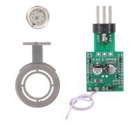 TOMETURE 1 Juego de 103 Piezas de Repuesto para micrófono, cápsula de micrófono de Condensador electret de 16 mm con Placa PCB, Kit de reparación de Equipos de Audio DIY