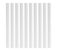 TOMETURE 10 barras de encuadernación: barras de encuadernación deslizantes para carpetas de documentos e - Varillas deslizantes para A4 para estudiantes y compañeros de trabajo (white)