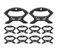 TOMETURE 10 enrolladores de línea, organizadores de Cuerda, enrolladores de Cuerda, Herramienta para carretes de Paracord para Hilo de Pesca Que previene enredos, y torceduras.