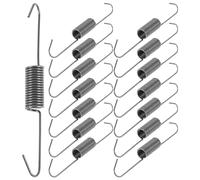 TOMETURE 15 resortes de Repuesto de Acero para sillones reclinables - Resortes de Cuello Largo para mecanismos de sillas - Piezas de Soporte para Muebles para el Mantenimiento de sofás Cama y Chaise