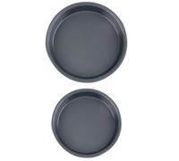 TOMETURE 2 Piezas Bandeja para Hornear de Acero al Carbono Alta Resistencia a Temperaturas y Superficie Lisa, Capacidad Grande Adecuado para Horno y Reuniones en Casa