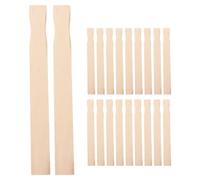 TOMETURE 20 Palitos de Madera Beige para Mezclar Pintura, Accesorios Versátiles para Manualidades y Proyectos DIY en Casa, Mezcla Uniforme y Fácil Reutilizable