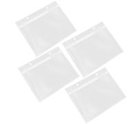 TOMETURE 20 Unidades Páginas del Álbum para Fotos Fundas Transparentes de Plástico, Protectores de Hojas Fotográficas para Mantener Postales Limpias y Seguras