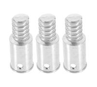 TOMETURE 3 Piezas Conector Compatible Metálica de Rosca Mango para Hierro de Escoba de 22mm Estándar Americano, Instalación Fácil Varillas para Limpieza Doméstica y Comercial