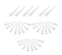 TOMETURE 30 piezas de extensión de boquilla para pistola de calafateo: boquilla de calafateo de 10 cm para aplicar adhesivo de silicona en espacios reducidos - Extensión de repuesto para de
