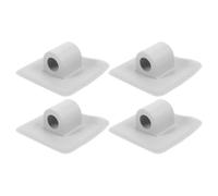 TOMETURE 4 Piezas Soporte de Motor para Kayak y Canoa Hebilla de PVC, Mecanismo de Bloqueo Fuerte y Reducción de Ruido para Actividades Recreativas y Deportivas Acuáticas