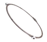 TOMETURE Anillo Giratorio para Microondas de Plástico Seguro y Fácil de Usar, Soporte Circular para Plato Giratorio de Vidrio en Horno Microondas