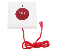 TOMETURE Botón de Llamada de Emergencia Doble Alarma y Mecanismo Manual para Discapacidad, Adecuado para Uso en Residencia y Hospital