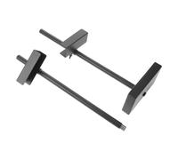 TOMETURE Caballete de Sobremesa Ajustable de Hierro Dorado, Portátil y Desmontable para Exhibición de Monitores y Carteles en Casa o Estudios