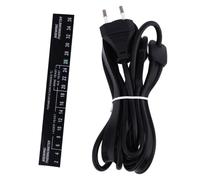 TOMETURE Cinturón Calefactor Enchufe EU Eléctrico de Silicona de Fermentación Negro para Mantener la Levadura Barril Calientes en Elaboración Casera