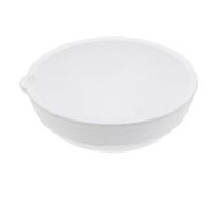 TOMETURE Crisol de Cuarzo Blanco para Fundir 100g, Recipiente Reutilizable Compacto y Resistente al Fuego para Proyectos DIY y Fundición de Metales
