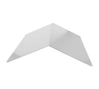 TOMETURE Cubierta Universal para cámara de Seguridad: Protector contra el Sol y la Lluvia de Acero Inoxidable - Techo Protector Impermeable de 11,8 x 10,6 Pulgadas para cámaras Tipo y para