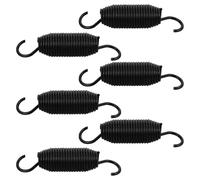 TOMETURE de Resortes Metálicos Negros Diseño Versátil y Procesamiento de Precisión 6 Piezas Repuesto para Máquina de Coser de Mano y Bordadora para Máquina de Coser