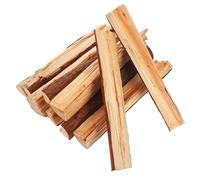 TOMETURE de Troncos Decorativos Estufa Práctica y Estética de Madera Marrón 10 Piezas Que Mejora la Calidez para Chimenea del Hogar