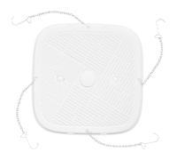 TOMETURE Deflector de ventilación para aire acondicionado de techo: Deflector cortavientos para aire acondicionado con cadena, 15,7 x 15,7 pulgadas. Rejilla deflectora de salida de central, evita