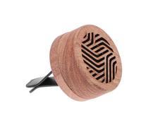 TOMETURE Difusor Ambientador Elegante de Aroma de Madera para Coche Portátil y Decorativo Clip de Acero Inoxidable para Aire Acondicionado para Interior de Auto