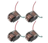 TOMETURE Generador de Alto Voltaje de 4 Piezas - Convertidor Elevador de 15 Kv Módulo de Bobina de Alto Voltaje Módulo Elevador de Potencia Inversor