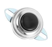TOMETURE Interruptor de Bocina para Coche y Vehículo Eléctrico Botón Metálico Pequeño, Compacto, Resistente al Agua y Fácil de Instalar para Diversas Aplicaciones