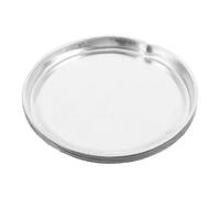 TOMETURE - Juego de 10 tazas de muestras para analizador de humedad, copas de pesaje de laboratorio de aluminio de 90 mm, bandejas redondas desechables de aluminio para balanza