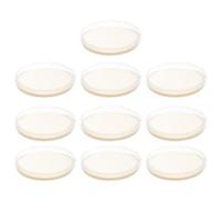 TOMETURE Kit de 10 Placas de Petri de 9 Cm con Medio Nutritivo de Agar Tsa Pre-vertido, Placas para Cultivo Microbiológico de Laboratorio y Proyectos Científicos Escolares