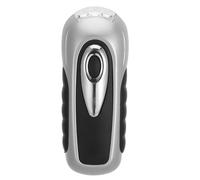 TOMETURE Linterna de manivela - Linterna de presión manual - sin pilas - Herramienta de seguridad para emergencias, camping, senderismo, otoño y supervivencia.