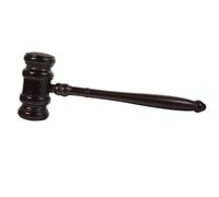 TOMETURE Mazo de Madera Maciza para Juez 1 Pieza, Martillo de Subasta Compacto y Portátil, Martillo del Juez para Uso en Tribunales y Subastas, Herramienta Clásica de Oficina y Reuniones