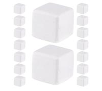 TOMETURE Minerales en Bloques para Tortugas y Rana Lagarto, 30 Unidades de Calcio Blanco para Fortalecer Dientes y Mejorar la Calidad del Agua