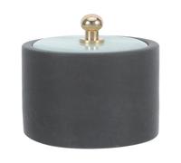 TOMETURE Mini tintero con tapa - Tintero redondo para caligrafía china. Materiales de pintura adecuados para el estudio en casa o para su uso en aulas de arte.