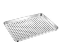 TOMETURE Molde para Hornear Panadería de Acero Inoxidable Resistencia a Altas Temperaturas y Superficie Antiadherente Adecuado para Cocina y Horno