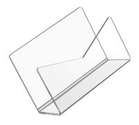 TOMETURE Organizador de Correo Acrílico Transparente para Escritorio Soporte de Almacenamiento de Cartas y Archivos Estantería Práctica para Oficina y Hogar Soporte Ligero y Portátil