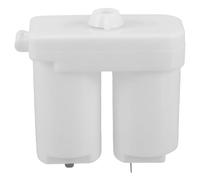 TOMETURE Pieza de Reparación Caja de Batería para Calentador de Agua de Gas en Plástico Blanco con Instalación Sencilla y nergética para Uso en Viviendas