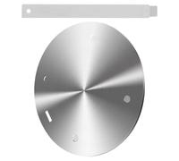 TOMETURE Placa Adaptadora Set de 1 Unidad de Acero Inoxidable y Aleación de Difusor de Calor Rápido y Uniforme para Inducción para Cocina Eléctrica Gas