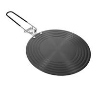 TOMETURE Placa Difusora de Calor para Cocina de Gas, Aluminio, Diámetro 28 Cm, Plegable, Placa de Inducción para Estufa, Accesorio para Distribución Uniforme del Calor y Estilo Aleatorio