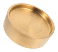 TOMETURE Plato para Sushi y Sashimi de Acero Inoxidable Dorado, Estilo Japonés Elegante, para Servir Mariscos en Uso Familiar y Presentar Variedad de Alimentos
