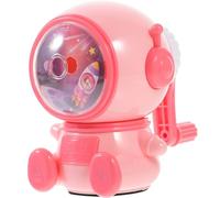 TOMETURE Sacapuntas Manual Herramienta Portátil de Dibujos Animados Ajuste de Grosor para Afilar Lápices Cuerpo de Plástico y Metal para Lápices Adecuado para