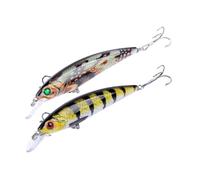TOMETURE Señuelo de Pesca Artificial Forma de Pez 11cm 13,4g de Abs para Atraer Peces y Mejorar el Éxito en Pesca Deportiva