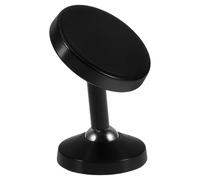 TOMETURE Soporte magnético para móvil de Coche en Color Negro con Base Ajustable para Rejilla de ventilación y Parabrisas, Accesorio para conducción con Dispositivo Seguro