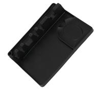 TOMETURE Soporte para Cocina de para Fácil Espacio de Mantener Adecuado Ahorra y Silicona Negro Espátula Cucharas Cerca Estufa