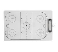 TOMETURE Tablero de Estrategias para Hockey sobre Hielo para Entrenadores, Pizarra de Borrado en Seco de PVC, Diseño Multifuncional para Prácticas y Entrenamiento