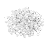 TOMETURE tachuelas decorativas 300 piezas para bodas y manualidades, alfileres cortos redondos para costura y mapas en tableros de corcho con plástico y acero inoxidable