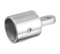 TOMETURE Tapa Superior para Toldo Bimini de Acero Inoxidable sin Necesidad de Taladro, Accesorios para Barcos y Kayaks, Color Plata, Pieza Deslizante Segura para Protección Solar