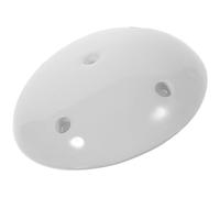TOMETURE Tapón de Cerámica y Previene Obstrucciones para Colador de Urinario Blanco Diseño de Cinco Agujeros y Filtro que Atrapa Suciedad para Baño