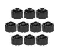 TOMETURE Tapones de Extremo Negros para Industriales, 10 Piezas de Pp Diseño Elegante, Alto Rendimiento y Larga Duración para Uso Industrial