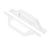 TOMETURE Tiradores de Aluminio para Puertas de Cobertizo y Puertas Francesas, Estilo Industrial, 2 Piezas con Tornillos, Alta Resistencia Mecánica y Diseño Funcional para Hotel o Bar